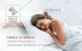 Saltea Ortopedica, Hipoalergenica, Premium Bamboo Memory Latex, 200x200 cm, Arcuri Pocket, 7 Zone de Confort