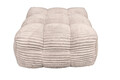 Pouf Santa Fe 90x90x43 cm, Reyat Cream