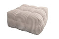 Pouf Santa Fe 90x90x43 cm, Reyat Cream