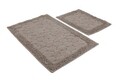 Set covorase de baie 2 piese, Chilai, Stone, Bumbac, Multicolor