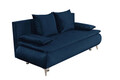 Canapea extensibila Sofie Lux, 203x92x86 cm, 3 locuri, lada pentru depozitare, Albastru navy